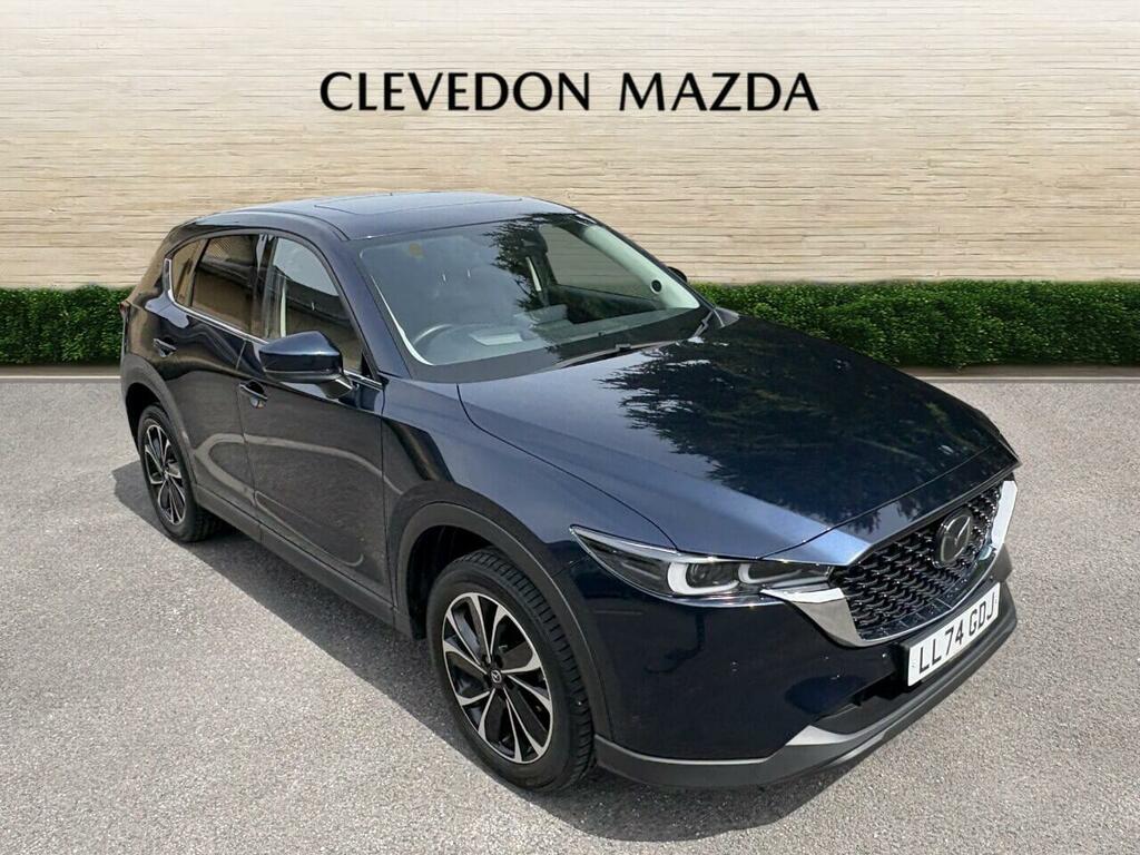 Mazda CX-5 2.0 E-skyactiv G Mhev Exclusive-line Suv Petro LL74GDJ Blue #2