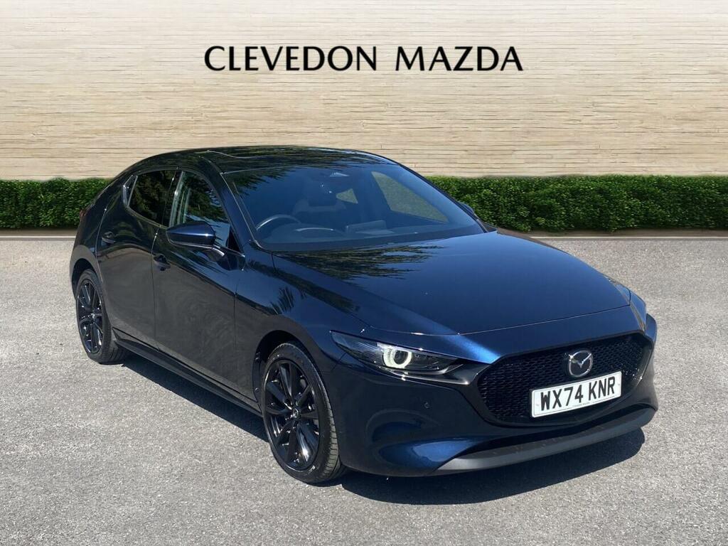 Mazda 3 2.0 E-skyactiv-x Mhev Exclusive-line Hatchback Blue #2