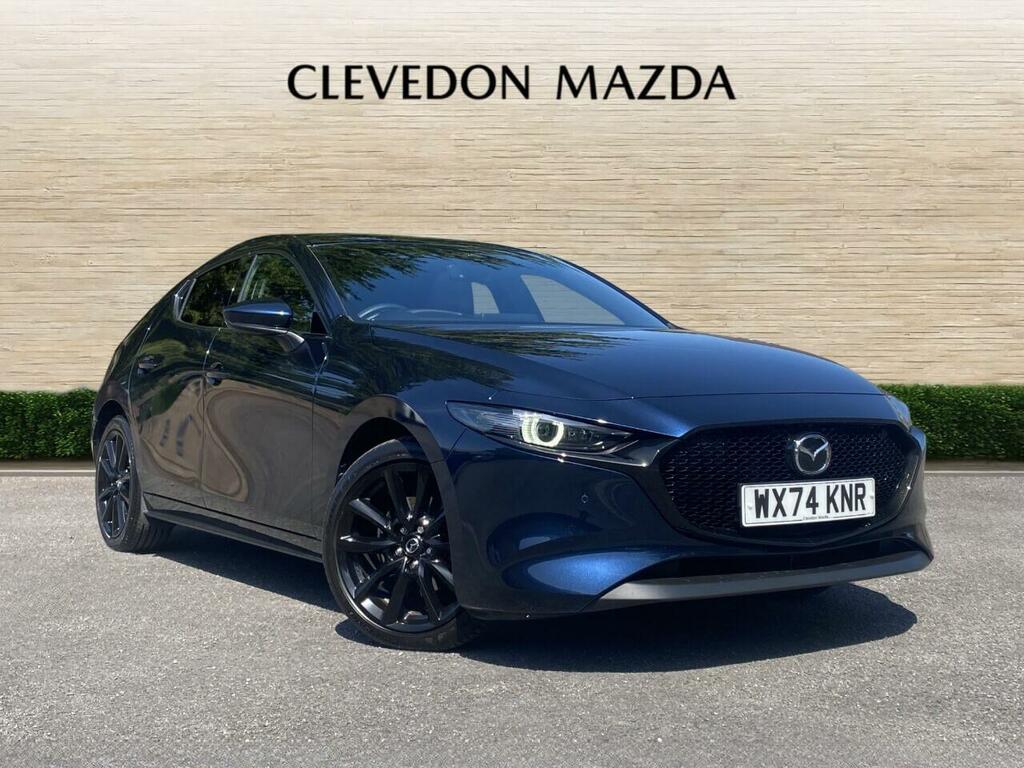 Mazda 3 2.0 E-skyactiv-x Mhev Exclusive-line Hatchback Blue
