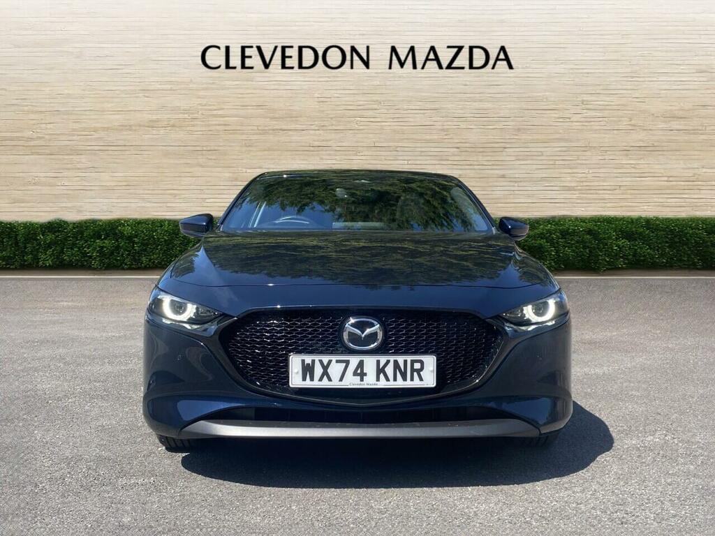 Mazda 3 2.0 E-skyactiv-x Mhev Exclusive-line Hatchback Blue #6