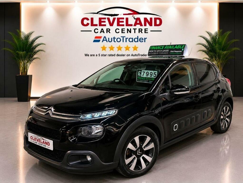 Citroen C4 Cactus Hatchback 1.5 Bluehdi Flair Euro 6 Ss 2019 Black