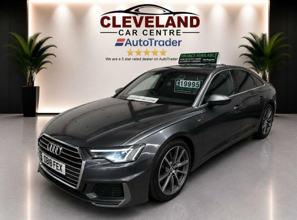 Audi A6 Saloon Saloon 2.0 Tdi 40 S Line S Tronic Quattro Euro 6 Grey