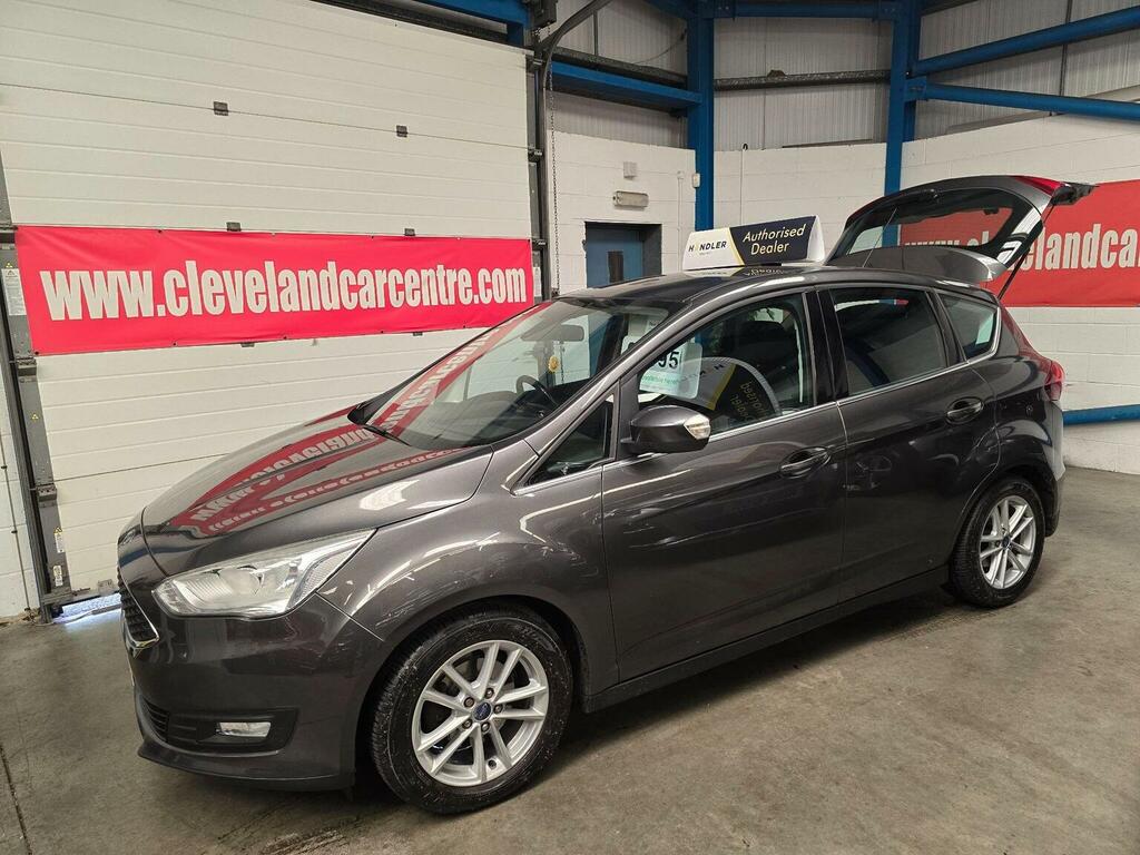 Ford C-Max Mpv 1.6 Ti-vct Zetec Euro 6 201565 WP65LGU Grey #2
