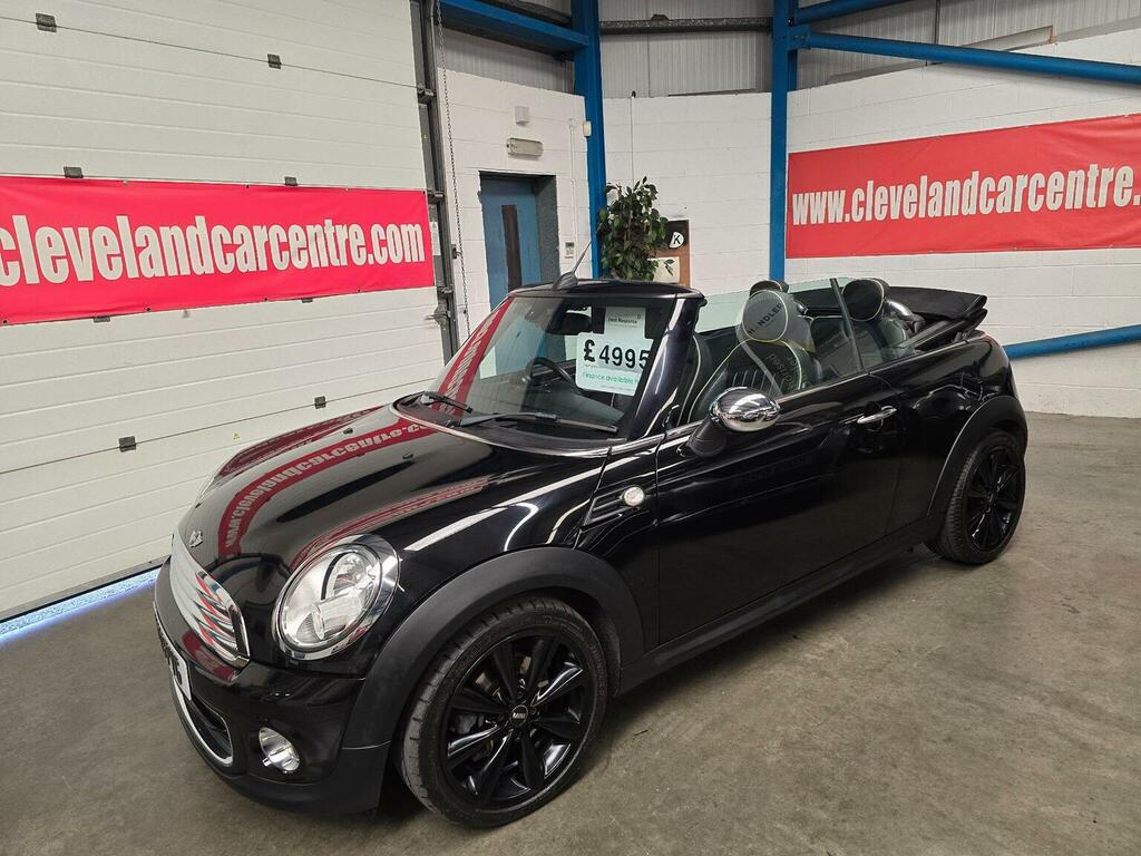 Mini Convertible Convertible 1.6 One Euro 6 201313 Black