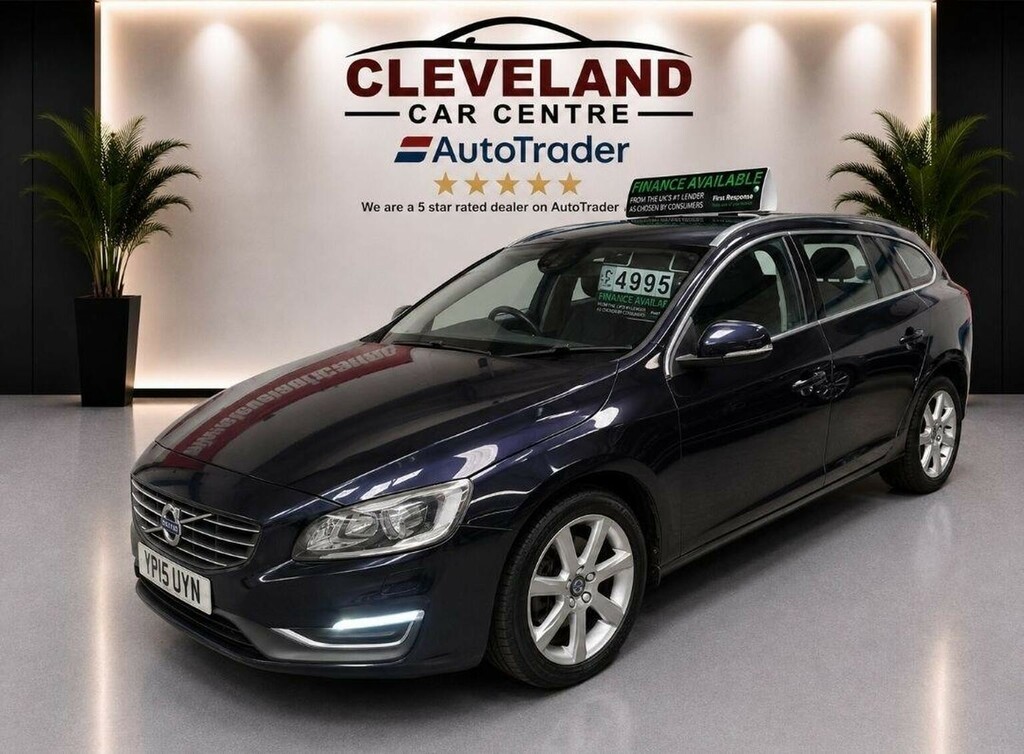 Volvo V60 2.0 D4 Se Lux Nav Euro 6 Ss Blue