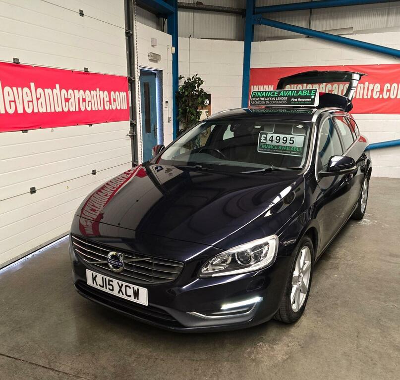 Volvo V60 2.0 D4 Se Lux Nav Euro 6 Ss Blue #4