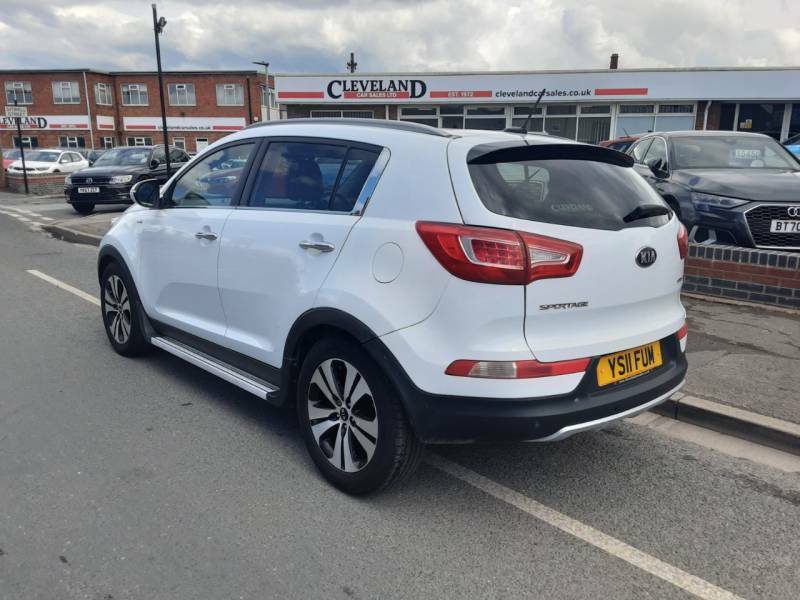 Kia Sportage 2.0 Crdi Kx-3 Sat Nav - 2011 11 White #4