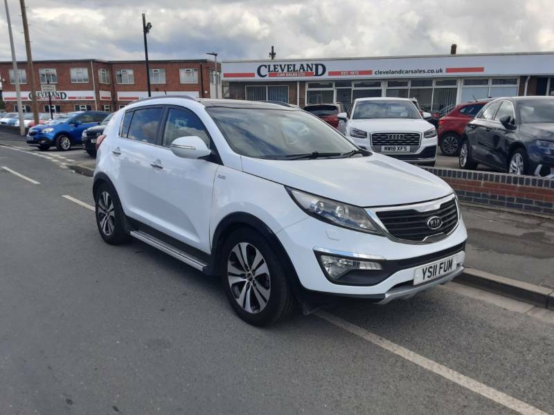 Kia Sportage 2.0 Crdi Kx-3 Sat Nav - 2011 11 White