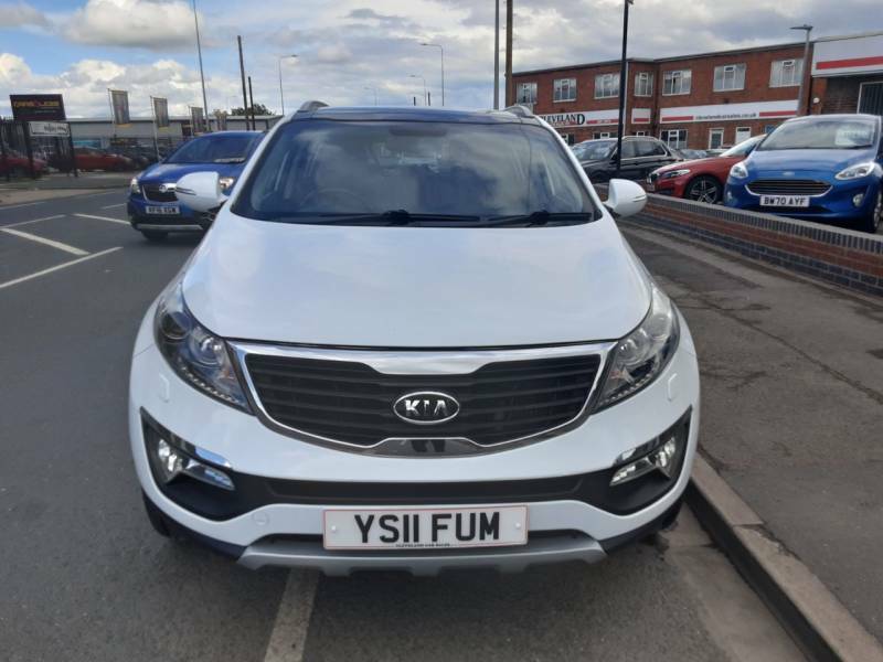Kia Sportage 2.0 Crdi Kx-3 Sat Nav - 2011 11 White #2