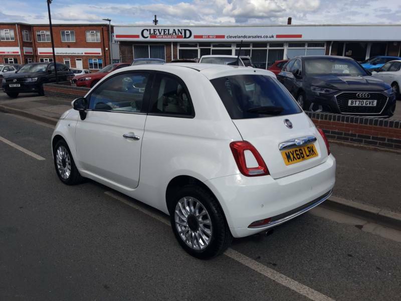 Fiat 500 1.2 Lounge - 2018 68 MX68LRK White #4