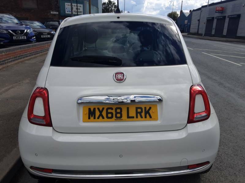 Fiat 500 1.2 Lounge - 2018 68 MX68LRK White #3