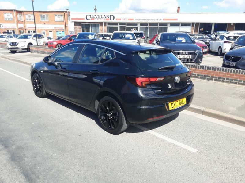 Vauxhall Astra 1.4T 16V 125 Design - 2017 17 DY17GUJ Black #2