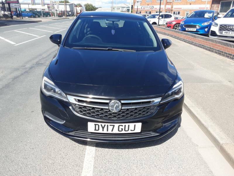 Vauxhall Astra 1.4T 16V 125 Design - 2017 17 DY17GUJ Black #3