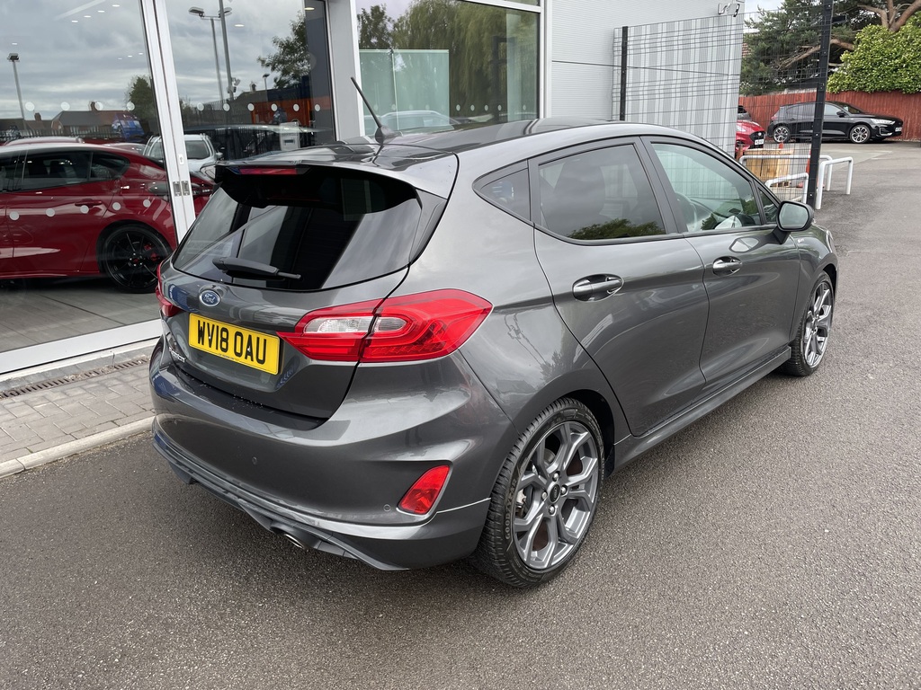 Ford Fiesta 1.0 Ecoboost St-line X WV18OAU Grey #6