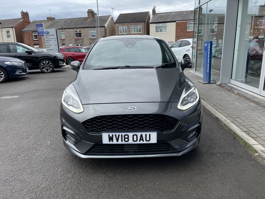 Ford Fiesta 1.0 Ecoboost St-line X WV18OAU Grey #2