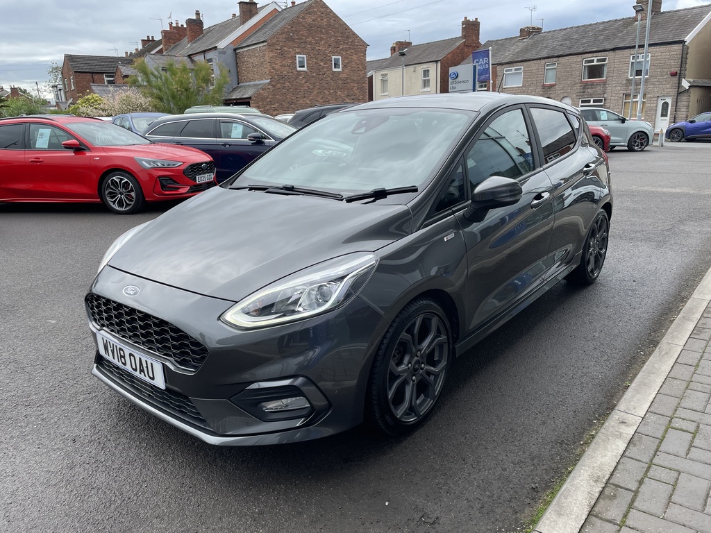 Ford Fiesta 1.0 Ecoboost St-line X WV18OAU Grey #3