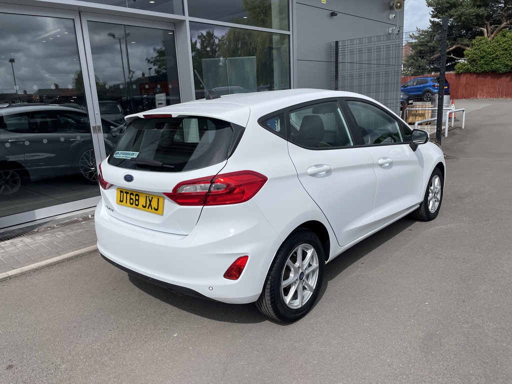 Ford Fiesta 1.0 Ecoboost Zetec Navigation DT68JXJ White #6