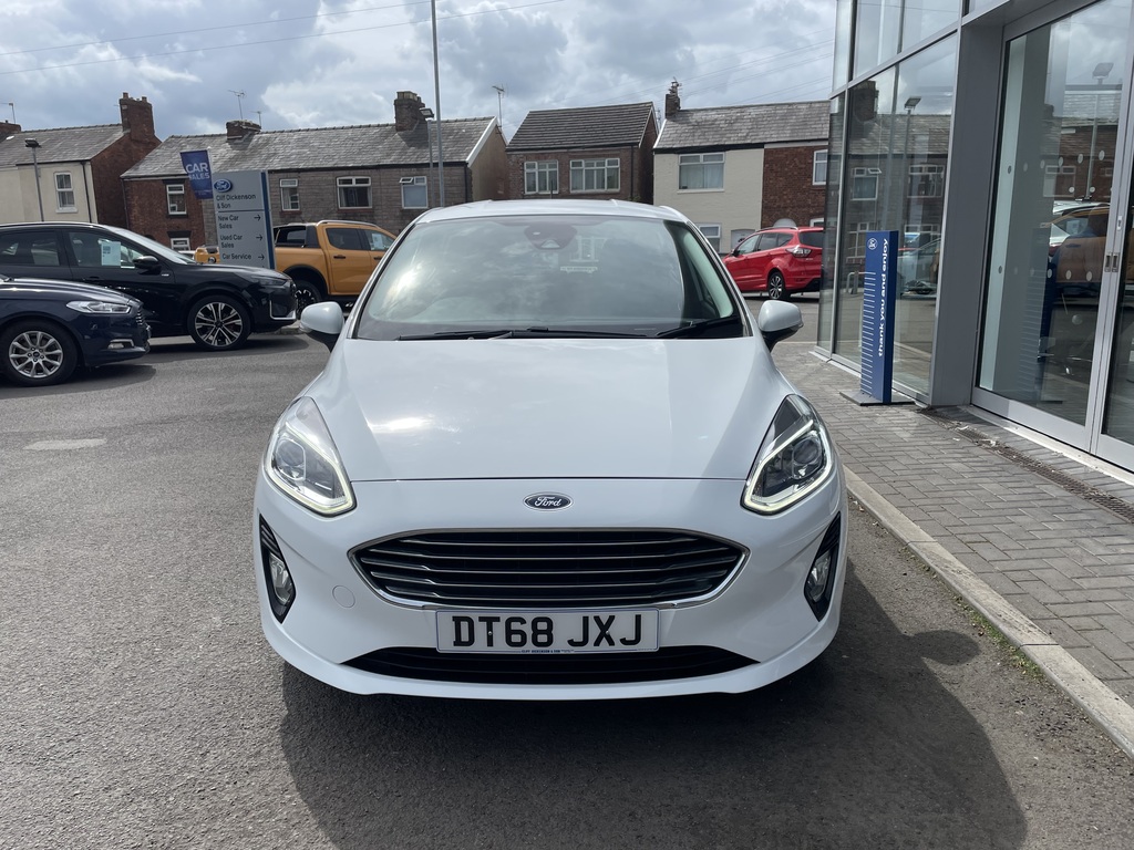 Ford Fiesta 1.0 Ecoboost Zetec Navigation DT68JXJ White #2