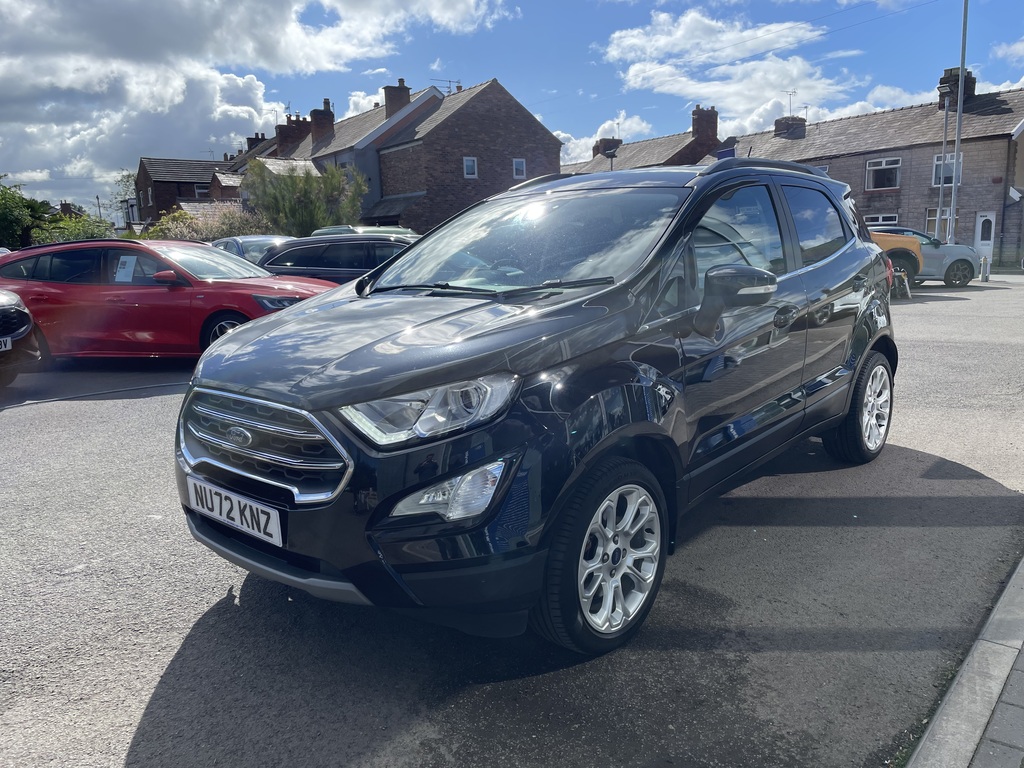 Ford Ecosport Hatchback Blue #3