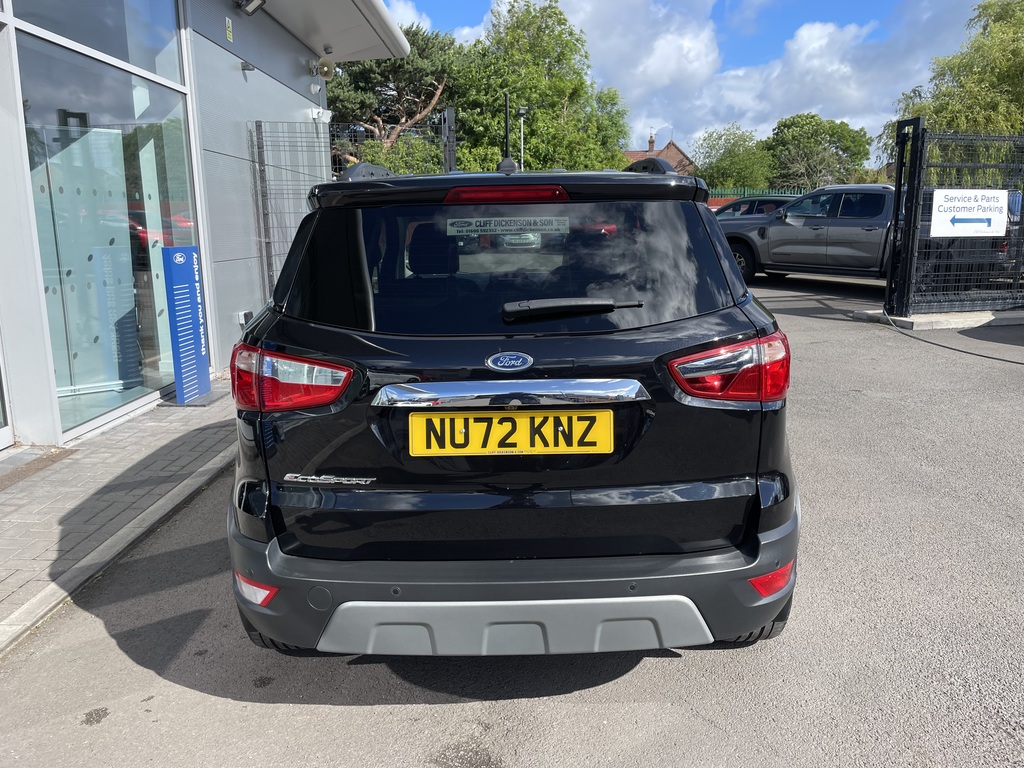 Ford Ecosport Hatchback Blue #5