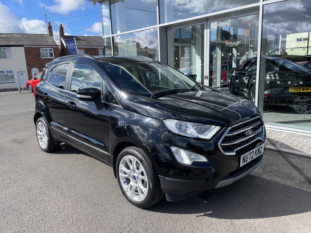 Ford Ecosport Hatchback Blue #1