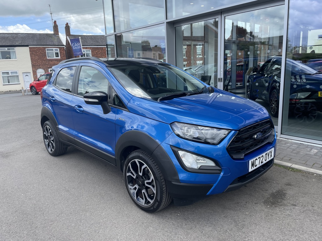 Ford Ecosport 1.0 Ecoboost 125 Active X Pack Blue