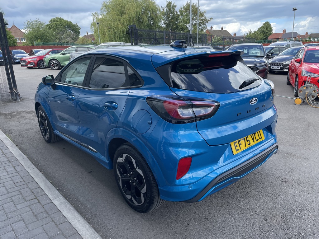Ford Puma 1.0 Ecoboost Hybrid Mhev 155 St-line X Dct Blue #4