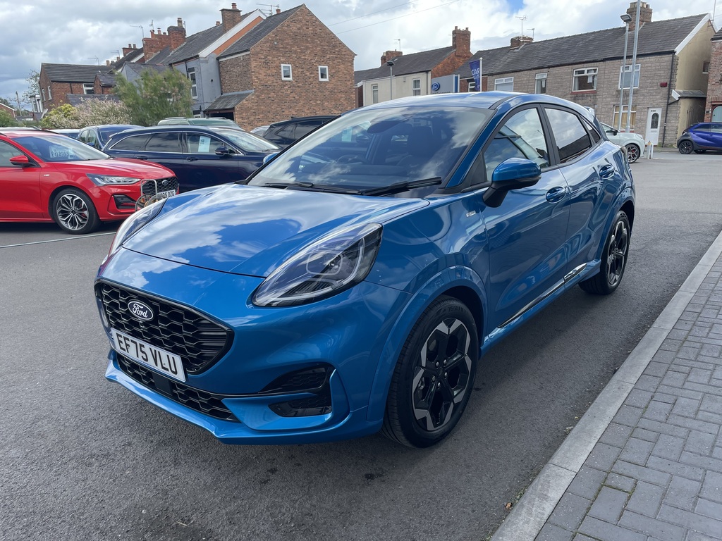 Ford Puma 1.0 Ecoboost Hybrid Mhev 155 St-line X Dct Blue #3