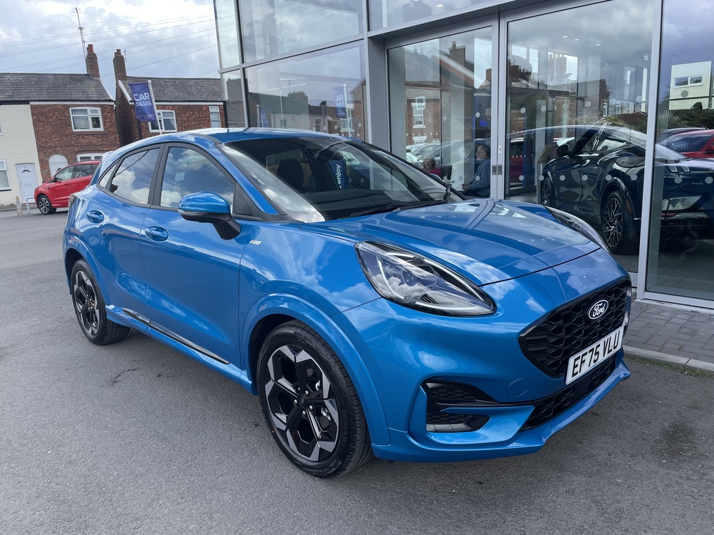 Ford Puma 1.0 Ecoboost Hybrid Mhev 155 St-line X Dct Blue