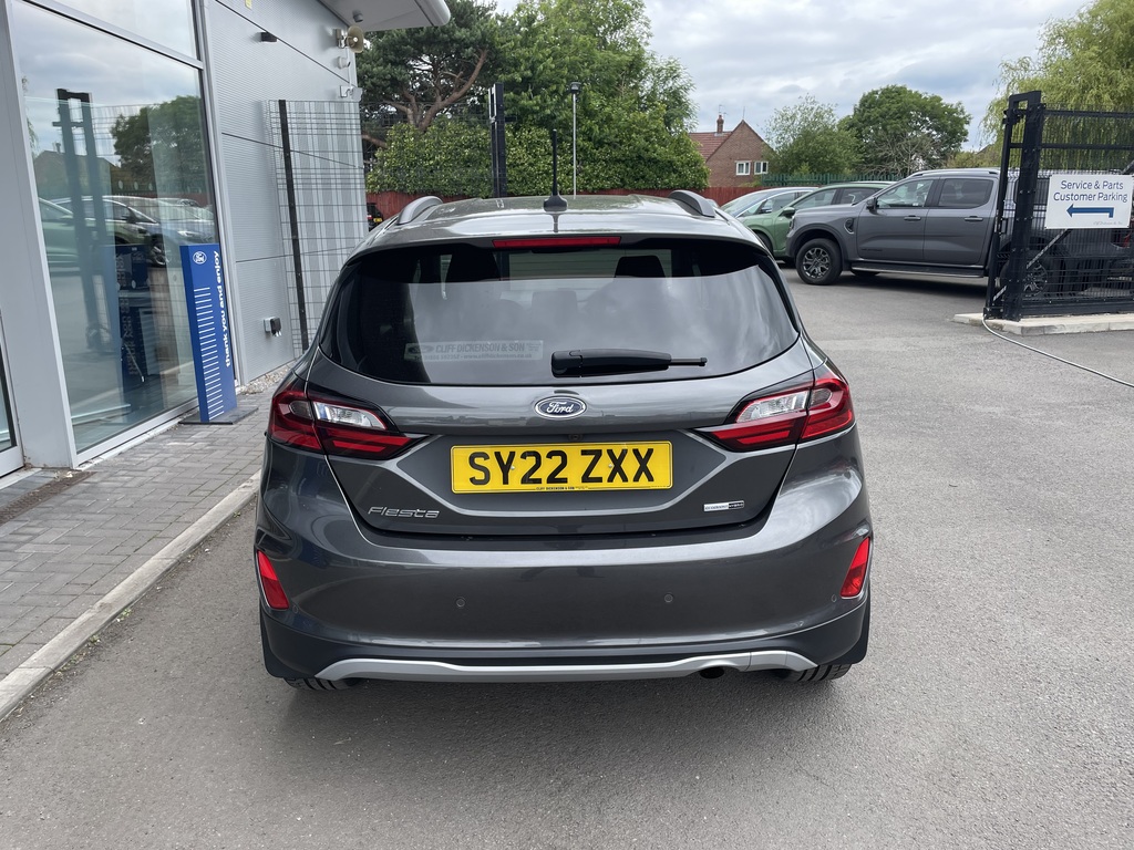 Ford Fiesta 1.0 Ecoboost Hbd Mhev 125 Active Vignale SY22ZXX Grey #5