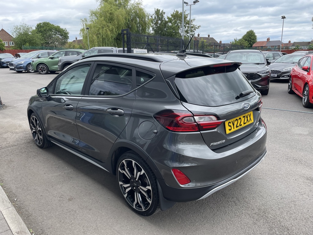 Ford Fiesta 1.0 Ecoboost Hbd Mhev 125 Active Vignale SY22ZXX Grey #4