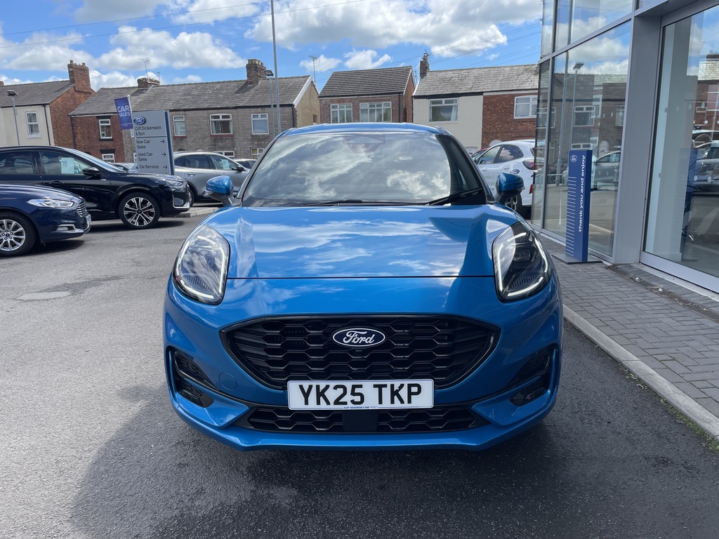 Ford Puma 1.0 Ecoboost Hybrid Mhev St-line X Dct Blue #2