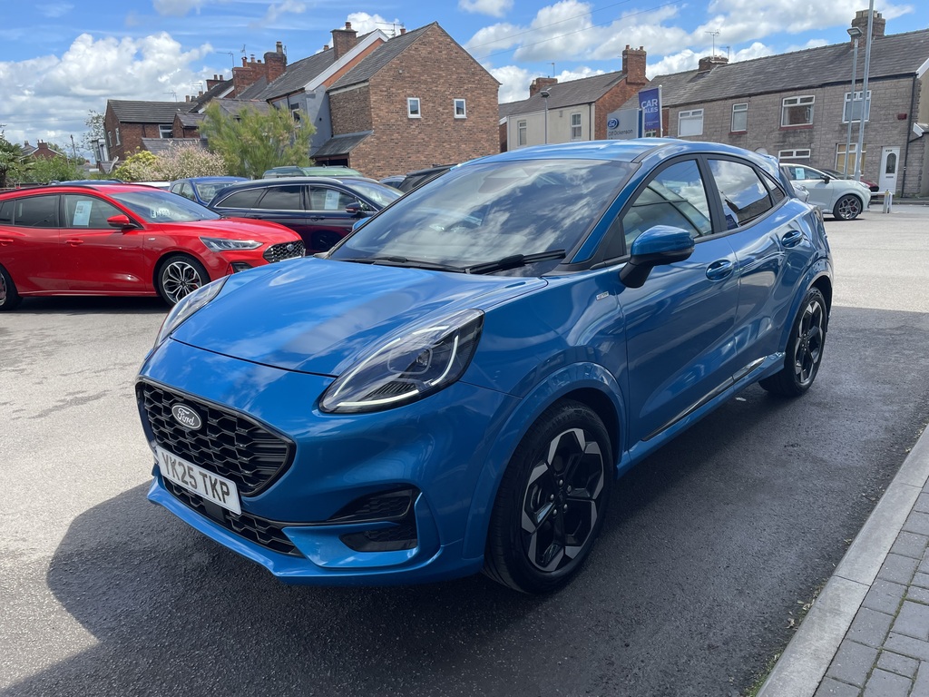 Ford Puma 1.0 Ecoboost Hybrid Mhev St-line X Dct Blue #3