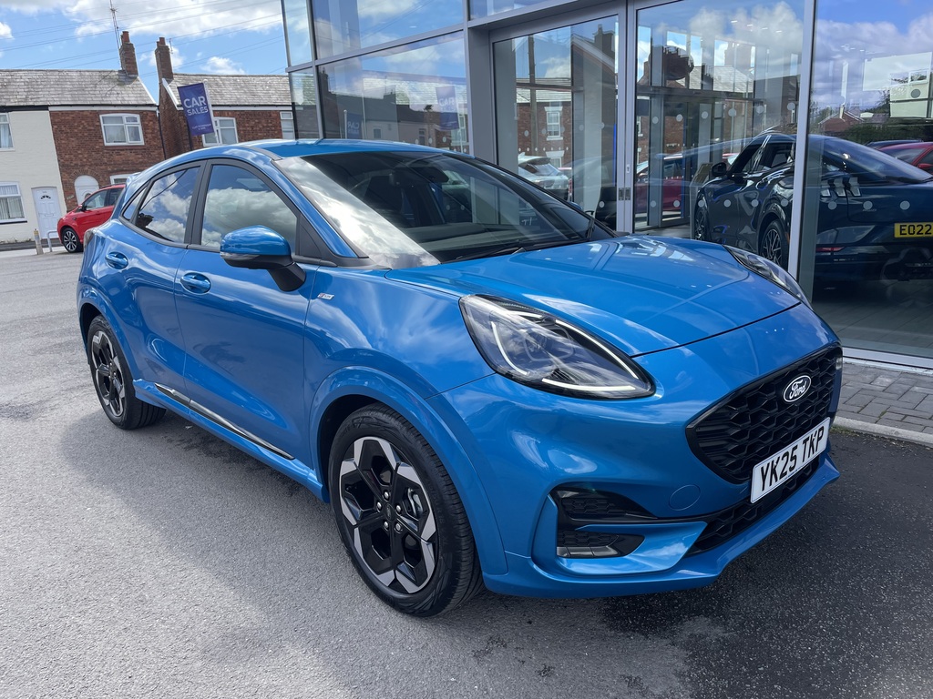 Ford Puma 1.0 Ecoboost Hybrid Mhev St-line X Dct Blue