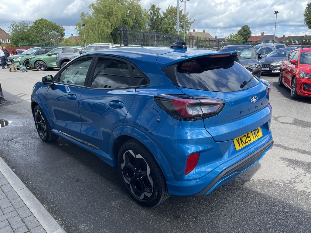 Ford Puma 1.0 Ecoboost Hybrid Mhev St-line X Dct Blue #4
