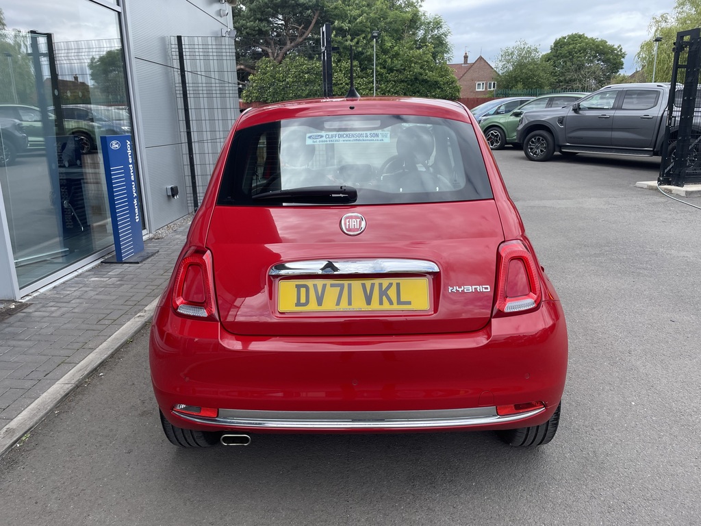 Fiat 500 1.0 Mild Hybrid Red Red #5