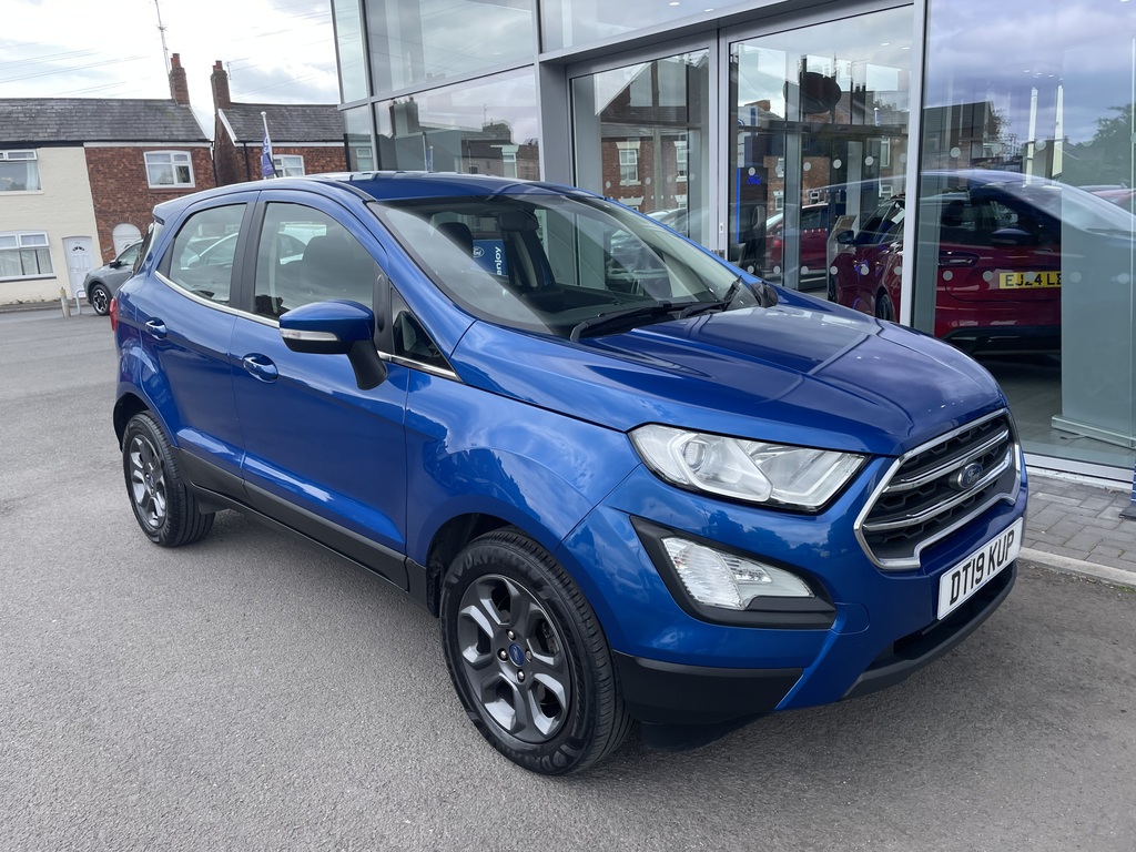 Ford Ecosport 1.0 Ecoboost 125 Zetec DT19KUP Blue