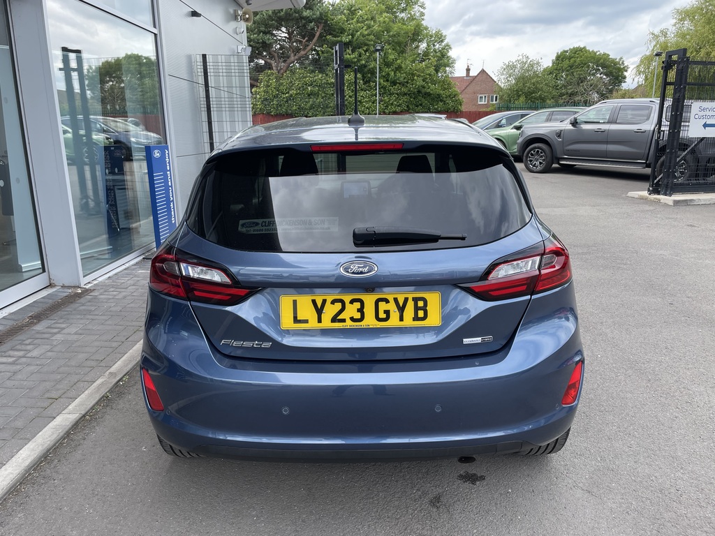 Ford Fiesta 1.0 Ecoboost Hbd Mhev 125 Titanium X Blue #5