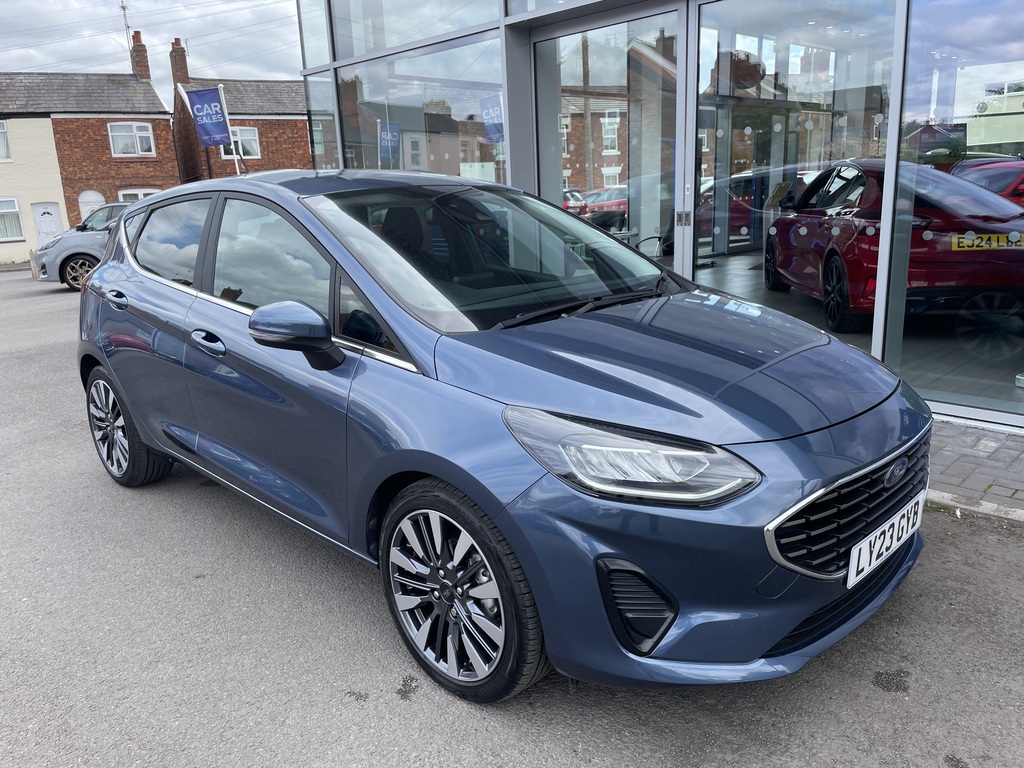 Ford Fiesta 1.0 Ecoboost Hbd Mhev 125 Titanium X Blue