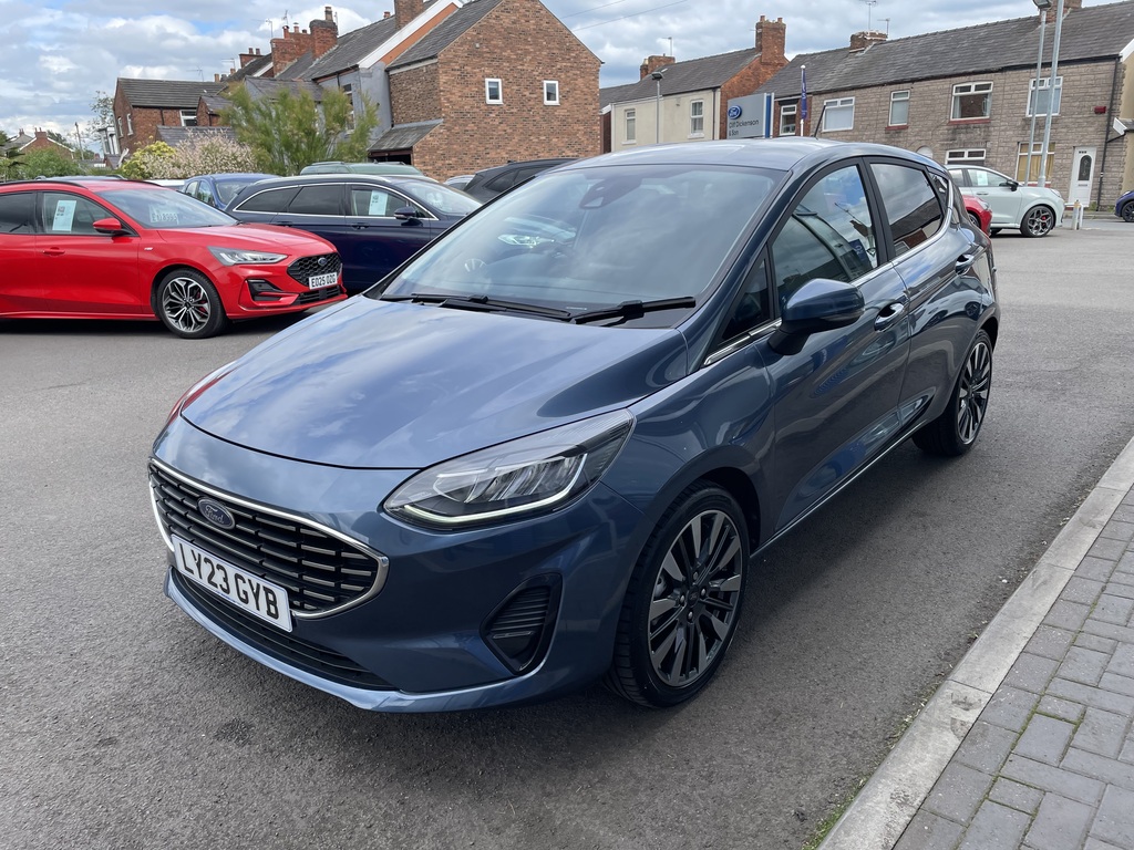 Ford Fiesta 1.0 Ecoboost Hbd Mhev 125 Titanium X Blue #3