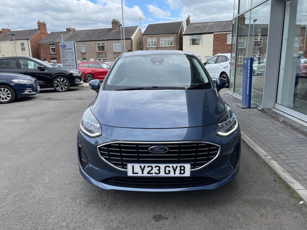 Ford Fiesta 1.0 Ecoboost Hbd Mhev 125 Titanium X Blue #2