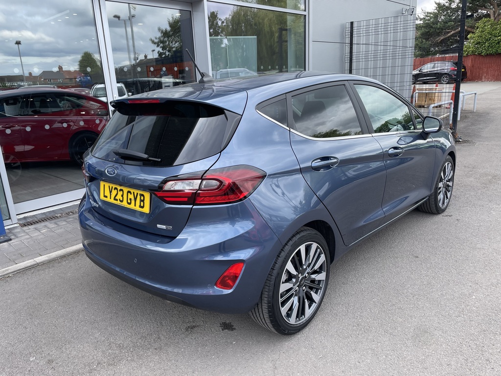 Ford Fiesta 1.0 Ecoboost Hbd Mhev 125 Titanium X Blue #6