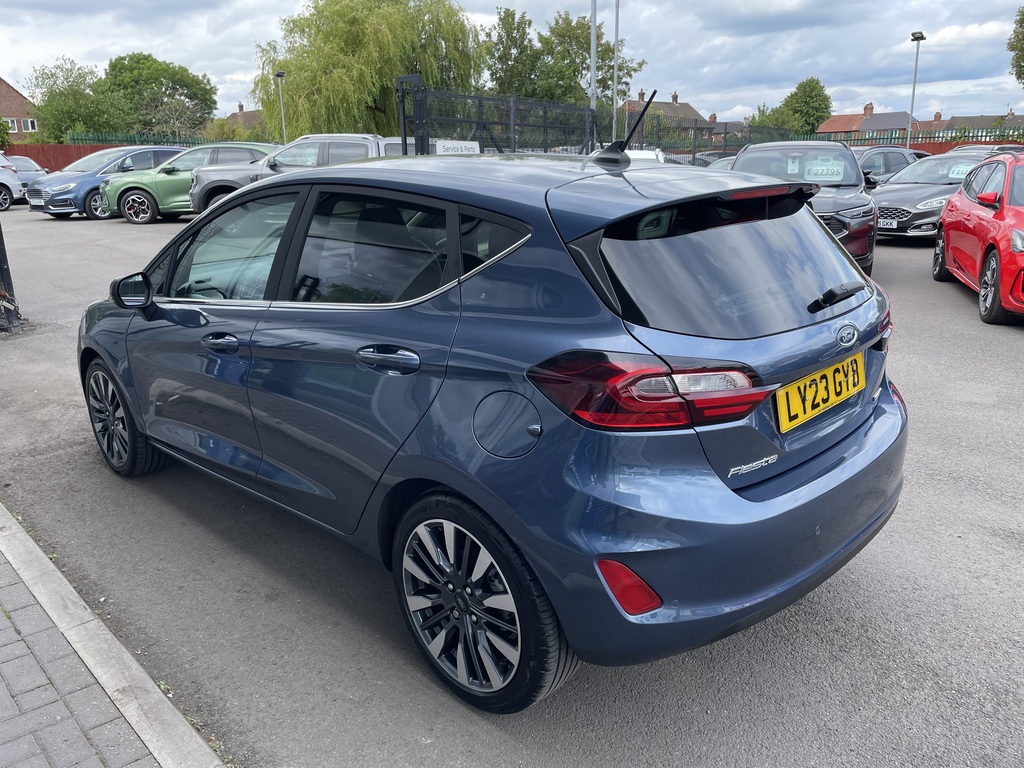 Ford Fiesta 1.0 Ecoboost Hbd Mhev 125 Titanium X Blue #4