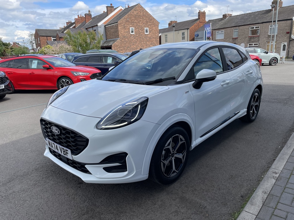 Ford Puma 1.0 Ecoboost Hybrid Mhev St-line White #3