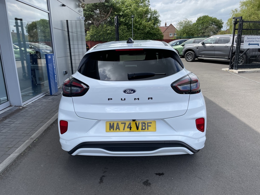 Ford Puma 1.0 Ecoboost Hybrid Mhev St-line White #5