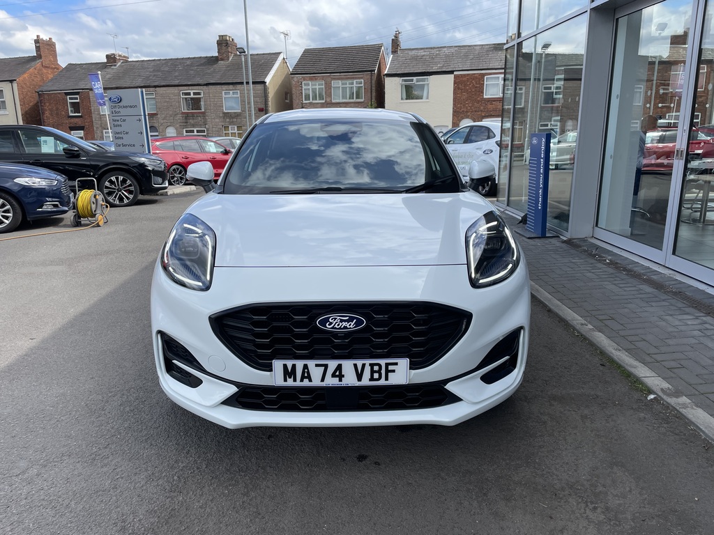 Ford Puma 1.0 Ecoboost Hybrid Mhev St-line White #2
