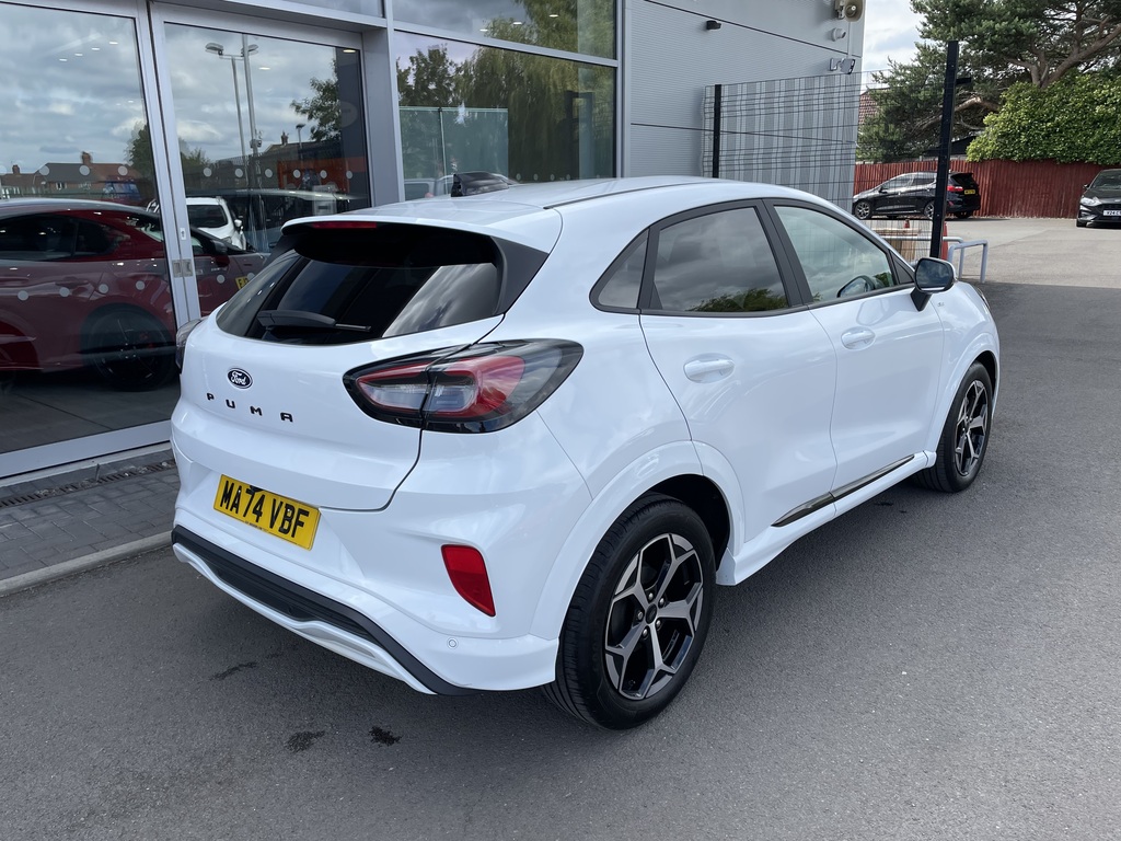 Ford Puma 1.0 Ecoboost Hybrid Mhev St-line White #6