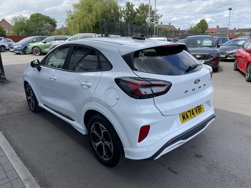 Ford Puma 1.0 Ecoboost Hybrid Mhev St-line White #4