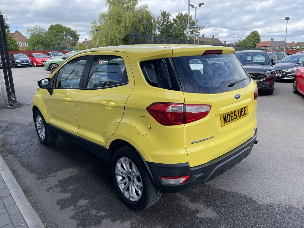 Ford Ecosport 1.0 Ecoboost Zetec Yellow #4
