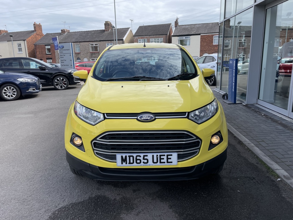 Ford Ecosport 1.0 Ecoboost Zetec Yellow #2